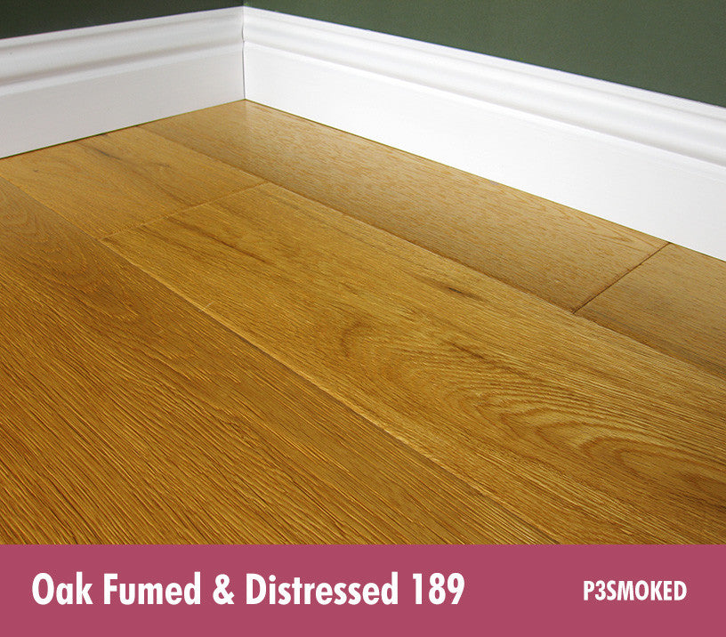 Lignum Strata - Fourteen 3 - 3 Layer Oak 189 Fumed & Distressed