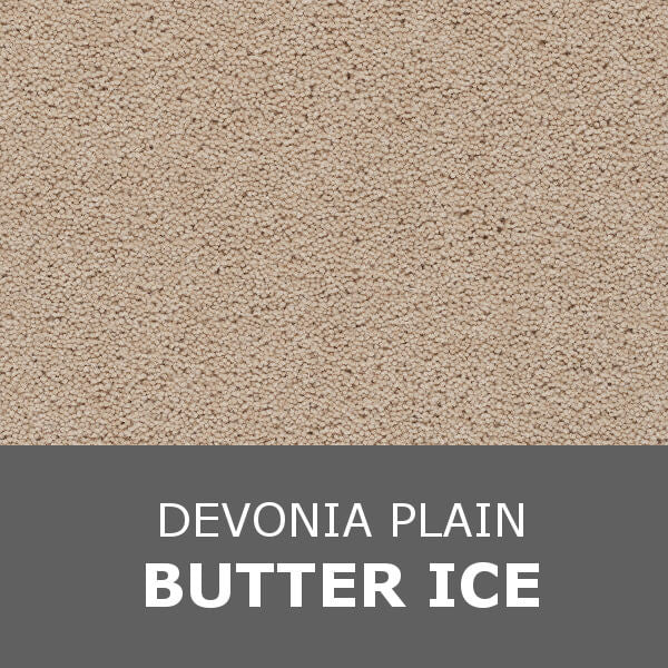 Axminster Devonia Plain - 374/76000 Butter Ice