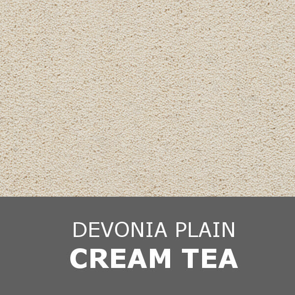Axminster Devonia Plain - 375/76000 Cream Tea