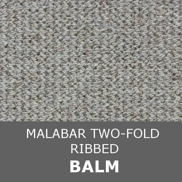 Cormar MALABAR Two-fold - Ribbed Texture - Balm