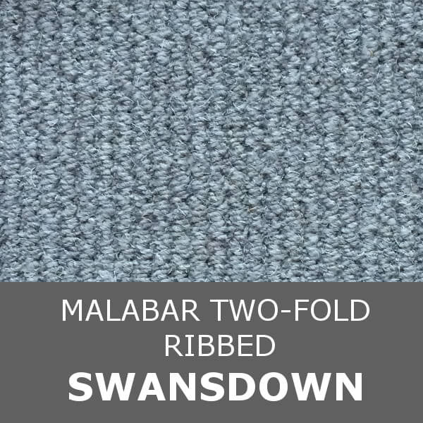 Cormar MALABAR Two-fold - Ribbed Texture - Swansdown