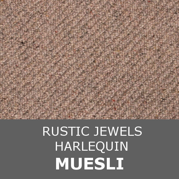 Navan Rustic Jewels - Harlequin - Muesli 42808