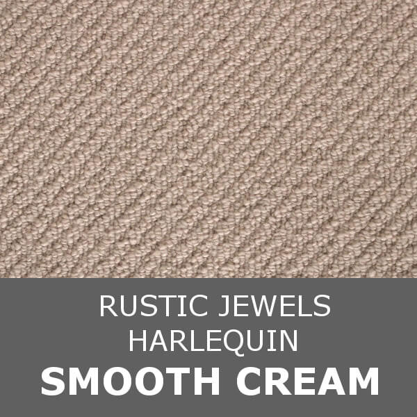 Navan Rustic Jewels - Harlequin - Smooth Cream 42810