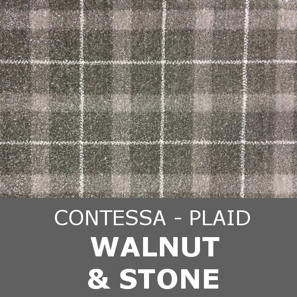 Signature - Contessa Plaid - Walnut & Stone